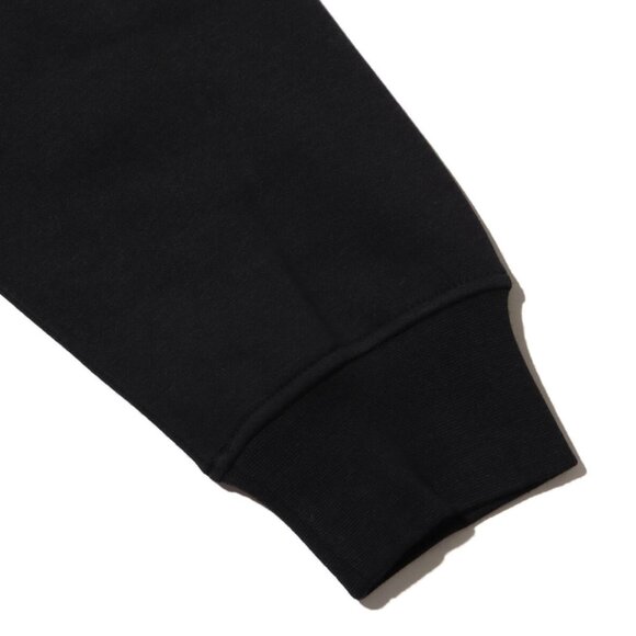 Jordan Brooklyn Fleece Mens Crew-Neck Sweatshirt Black - Picture 9 of 14